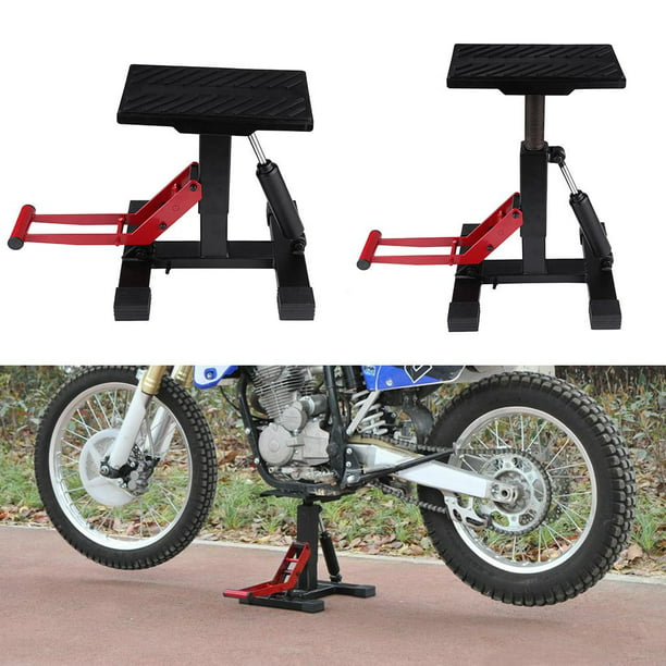 Adjustable Lift Jack Motorcycle Lift Stand Repairing Table for Adventure Touring Motorcycle Street Bike for Adventure Touring Motorcycle Street Bike Cruiser ATVs